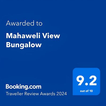 Mahaweli View Bungalow Kandy Exteriör bild