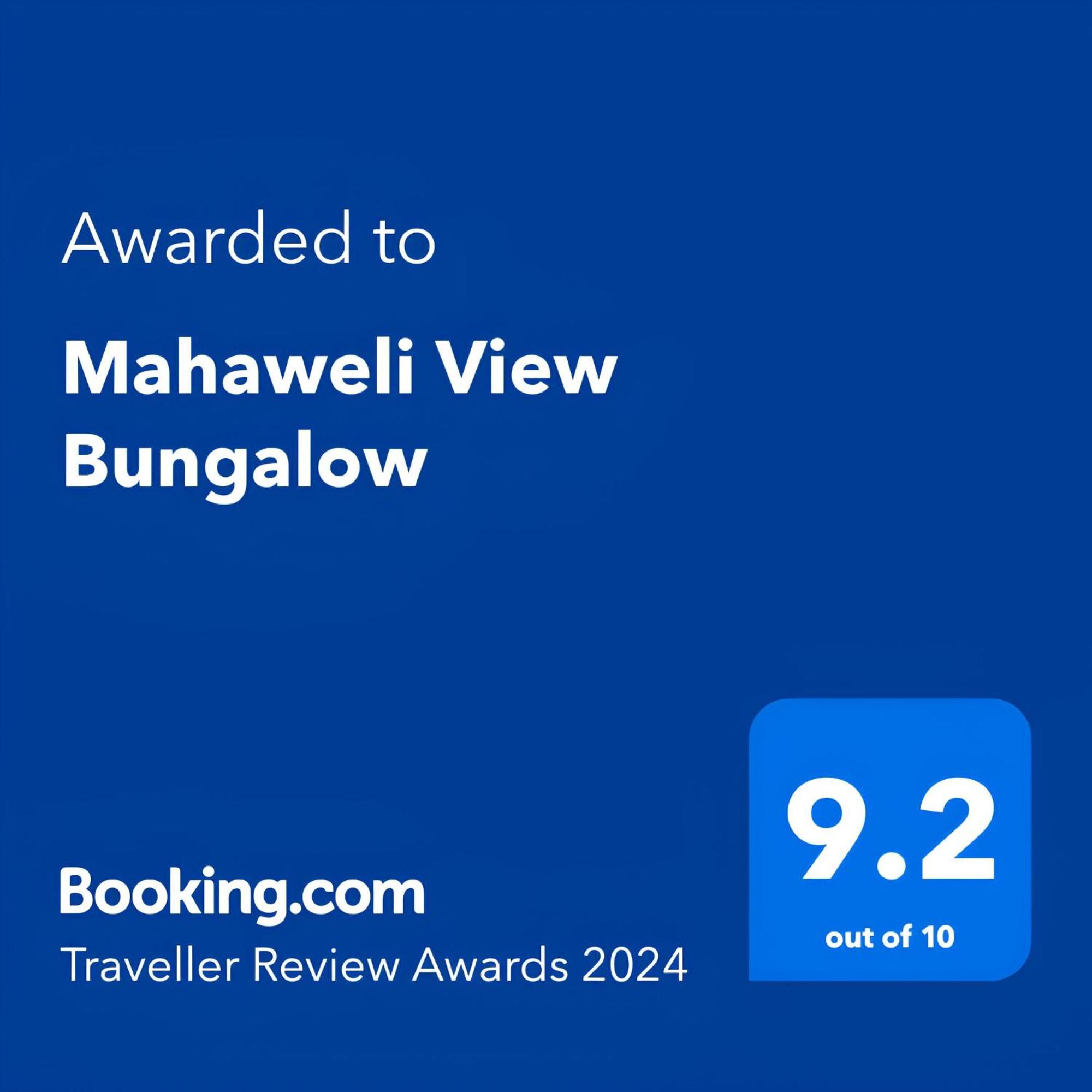 Mahaweli View Bungalow Kandy Exteriör bild